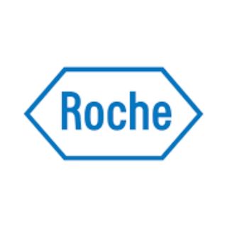 Roche diagnostics logo.